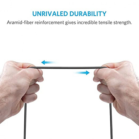 Anker 3.5 mm Male To Male Audio Cable Black Anker 3.5 mm Male To Male Audio Cable Black